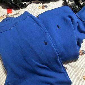 Polo by Ralph Lauren Blue Zip Up Sweater